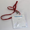 Badge avec fil vertical NISPREA