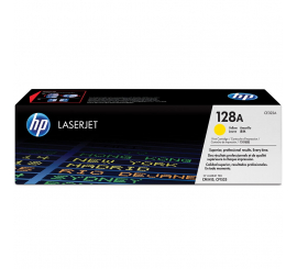 Toner HP 128A yellow pour imprimante laser
