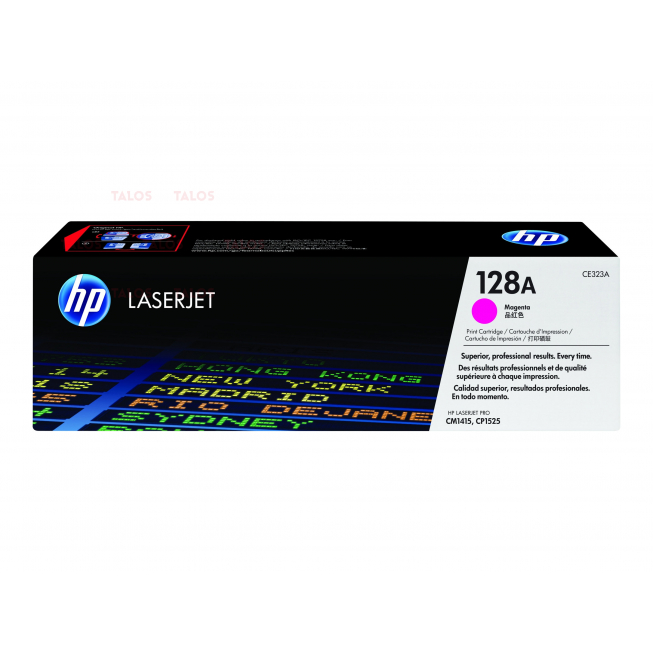 Toner HP 128A magenta pour imprimante laser