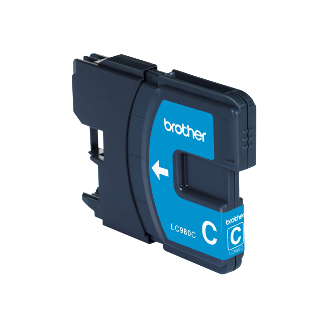 Cartouche Adaptable Brother LC-980 cyan