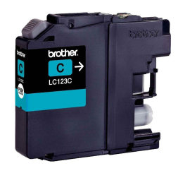 cartouche adaptable Brother LC-123 cyan