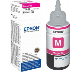 Cartouche EPSON T66434A Ink Bottle (70ml)Magenta