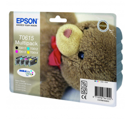 Pack de 4 couleurs "Ourson" EPSON T061540