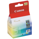 Cartouche Canon CL-51 3 couleurs pour imprimante jet d'encre