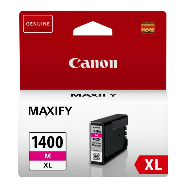 Cartouche d'encre Canon PGI-1400XL Magenta - Talos