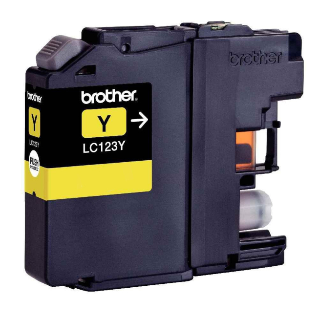 cartouche adaptable Brother LC-123 yellow
