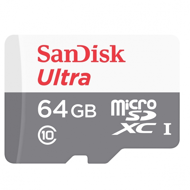 Carte mémoire Sandisk Micro SDXC 64 Go Ultra android - Talos