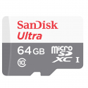 Carte mémoire Sandisk Micro SDXC  64 Go Ultra android