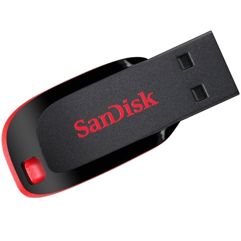 Flash disque SanDisk 8GB Cruzer Blade USB 2.0 Talos