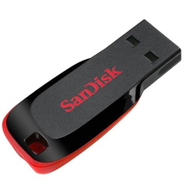 Flash disque SanDisk 16GB Cruzer Blade USB 2.0