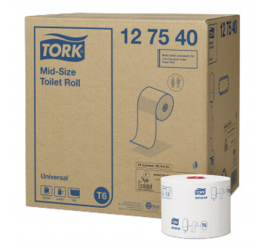 Tork Papier toilette rouleau Mid-size Universal 1 pli