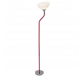 Lampe a pied LUCIE rouge
