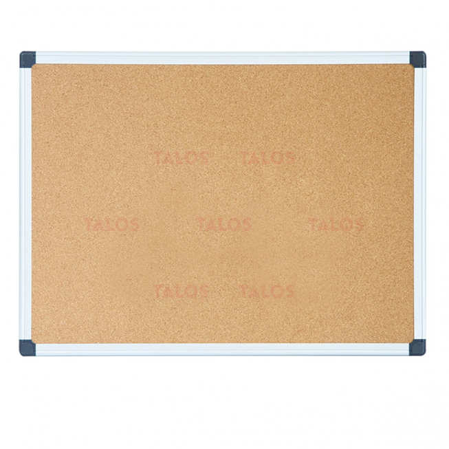 Tableau affichage DELI liège cadre aluminium 90x120 - Talos