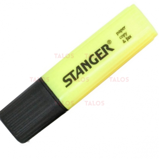 Marqueur fluorescent jaune STANGER