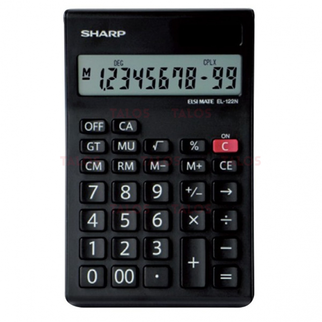 Calculatrice SHARP 12 Chiffres EL-122N