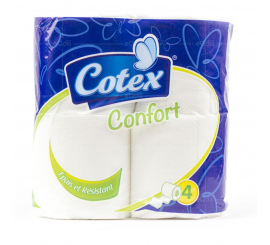 Papier toilette Cotex- 4 rouleaux