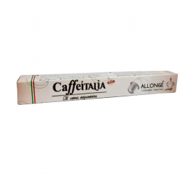 Paquet de 10 capsules café CAFEITALIA COMPATIBLE NESPRESSO ALLONGE