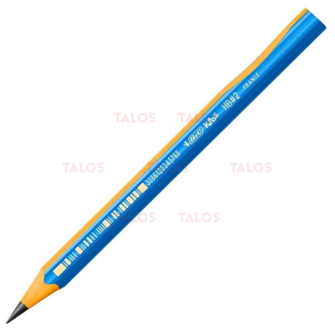 Crayon a papier Bic triangulaires Extra-Larges HB noir - Talos