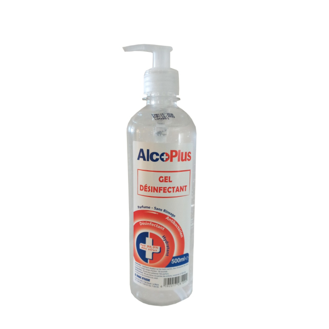 GEL désinfectant ALCOPLUS 500 ML