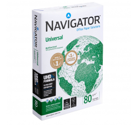 Ramette papier A4 Navigator 80gr Blanc 500 feuilles