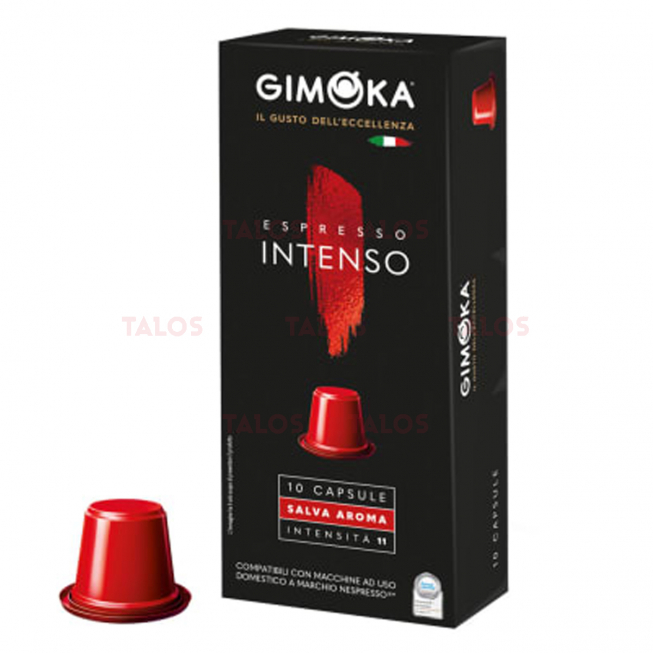 capsule à café GIMOKA compatible intenso nespresso paquet de 10