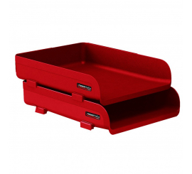 BAC A COURRIER SUPERPOSABLE ROUGE ROSSOITALIA ARDA