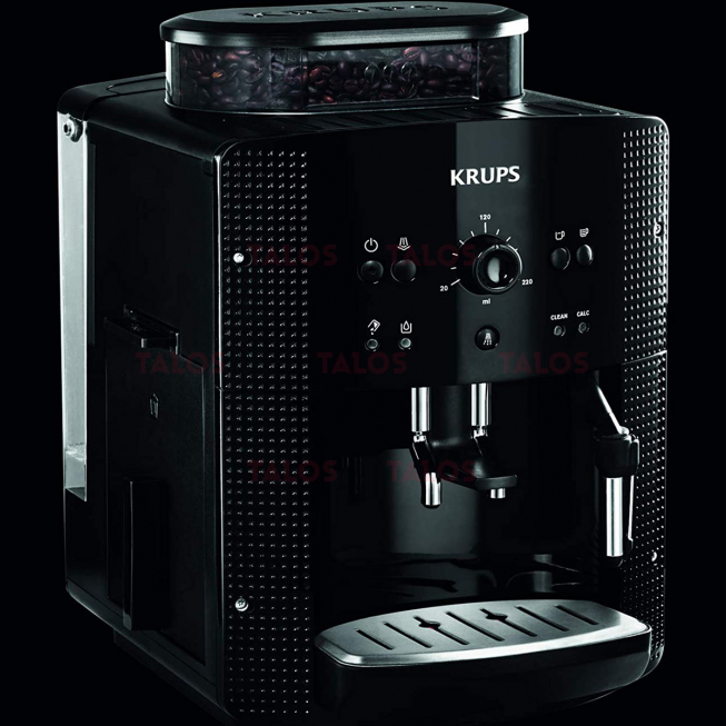 Machine à café en grain Expresso Full Auto Krups Essential Noir - Talos