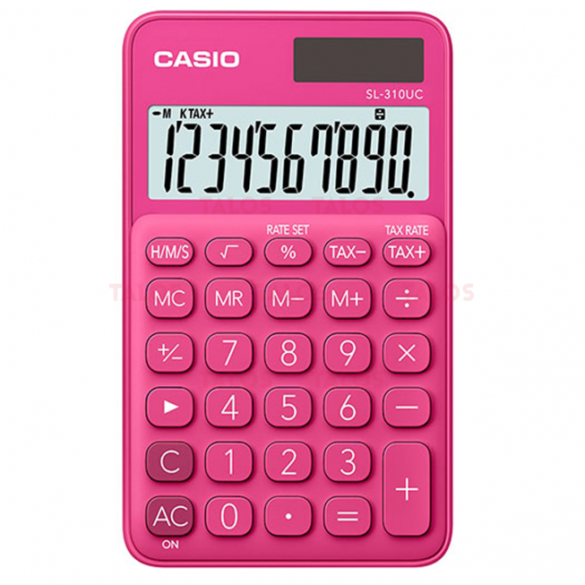 Calculatrice Casio SL310UC rose - Talos