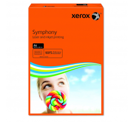 Papier couleur Xerox symphony A4 80 Gr orange