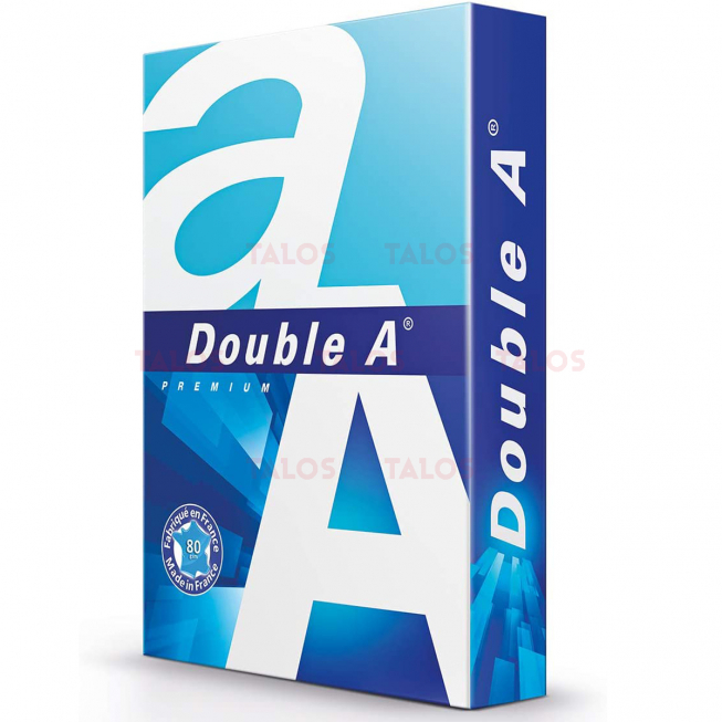 Double A - Ramette papier A4 - 80g - Blanc - 500 feuilles