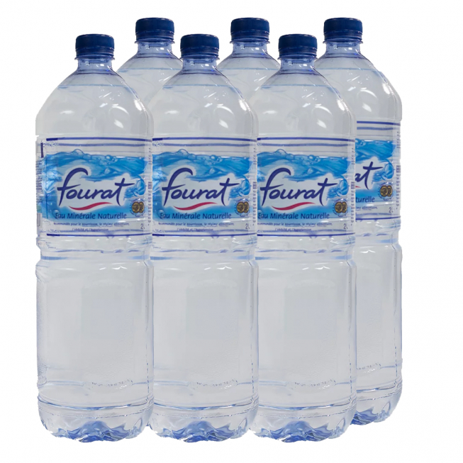 Pack de 6 bouteille d'eau fourat 2L - Talos