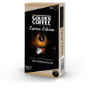 Paquet de 10 capsules compatibles nespresso golden coffee extreme